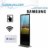 SAMSUNG PM43 ENCLOSURE TOUCH SCREEN 43 INCH STANDING KIOSK SIGNAGE