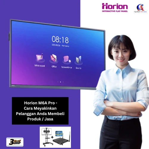 IFP Horion M6A Pro 75 inch + Bracket stand + OPS Windows i5
