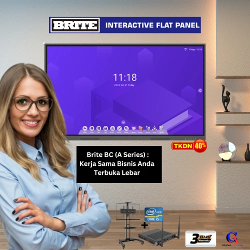 IFP Brite BC65A + Bracket stand + OPS WIndows i5