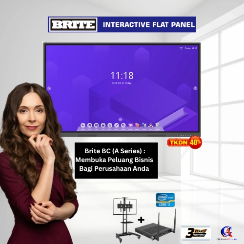 IFP Brite BC86A + Bracket stand + OPS Windows i7