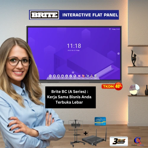 IFP Brite BC65A + Bracket stand + OPS WIndows i7