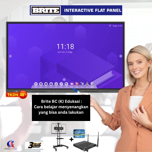 IFP Brite BC86K + Bracket stand + OPS Windows i5