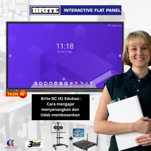 IFP Brite BC75K + Bracket stand + OPS Windows i5
