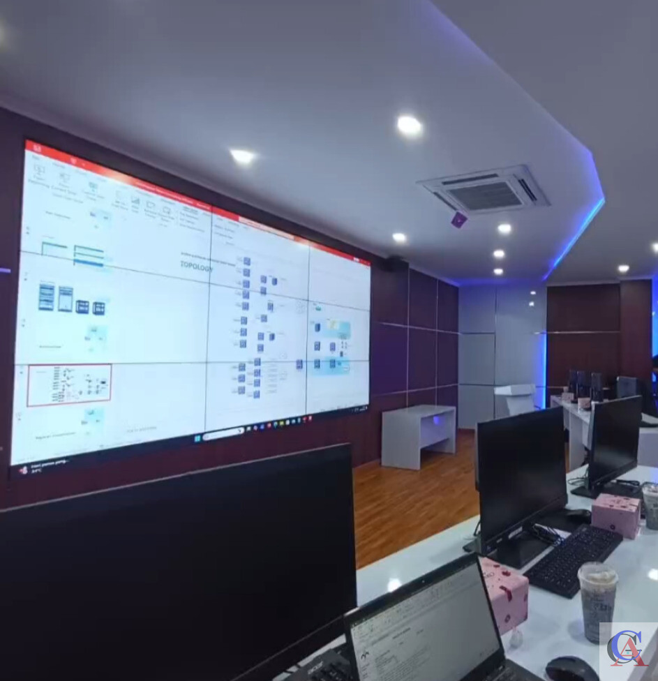 Video wall meeting room
