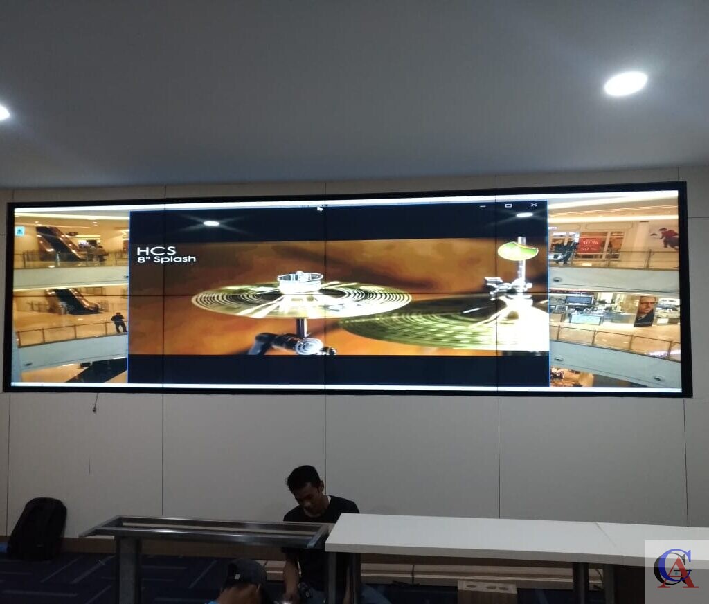 Video wall ruang monitor