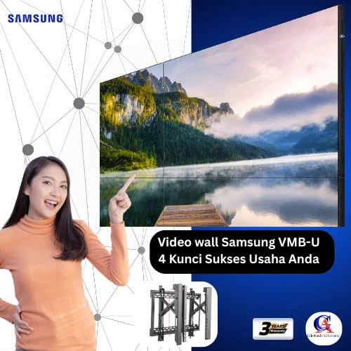 Video wall samsung VM55B-U + Bracket front access