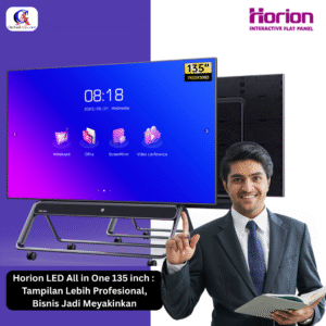 Horion LED All in One L1A 135" - Tampilan Lebih Profesional, Bisnis Jadi Lebih Meyakinkan