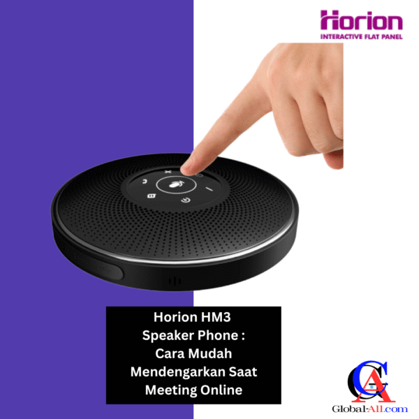 Horion HM3 Speaker Phone (1) Horion HM3 Mic Speaker Phone – Cara Mudah Mendengarkan Saat Meeting Online