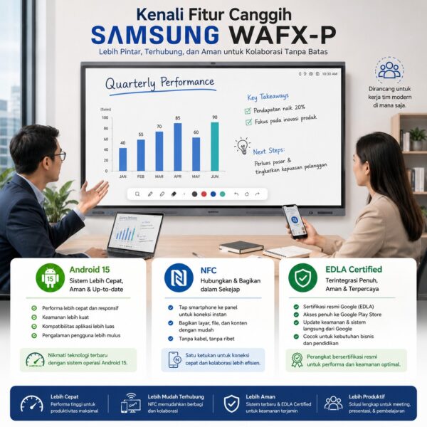 Samsung WAFX P Fitur Android 15 NFC EDLA Certified 1