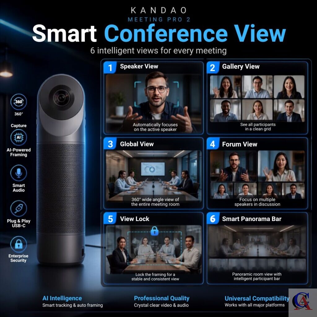 Kandao Conference Meeting Pro 2 Smart Conference View