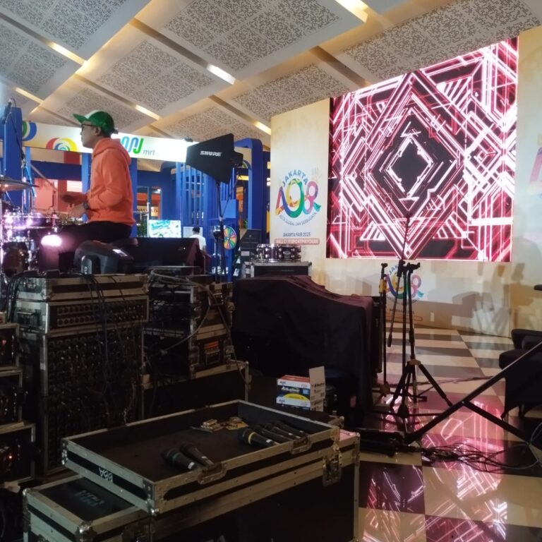 LED Videotron Indoor Acara Musik PRJ Jakarta